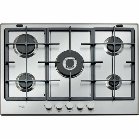Whirlpool 220 volts Gas Cooktop 30 inch GMA7522IX 75 CM 5 Burner Stainless steel Gas Cooktop 220v 240 volts 50 hz - 220 - Electronics