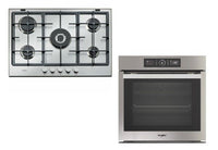 Whirlpool 220 volts Gas Cooktop 30 Inch GMA7522IX and 220 volts Electric oven AKZ9622IX220v 22v 240 volts 50 hz - 220 - Electronics