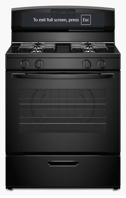 Whirlpool 220 volts Gas range stove 220 volts 50 hz 3WFG320MOBB 220v 240 volt gas stove cooker - 220 - Electronics