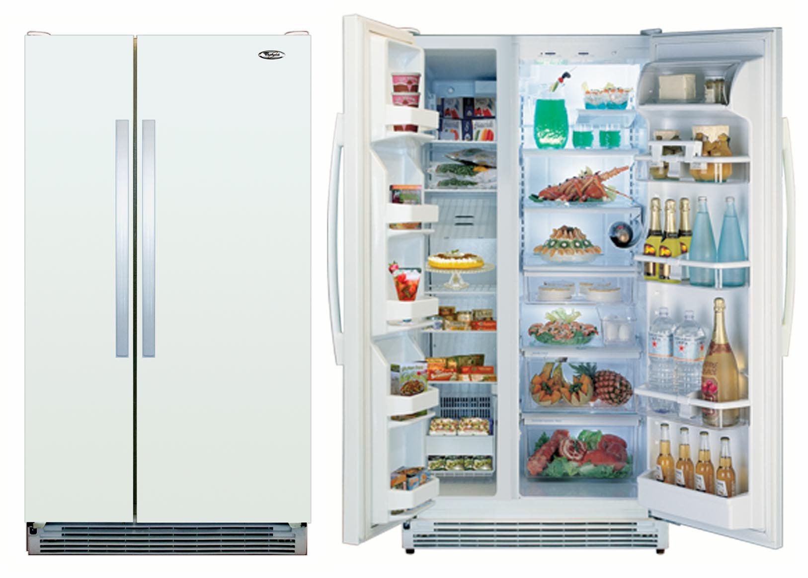 Whirlpool 5ED5FHKXV 26 cu. ft Side By Side Refrigerator 220 Volts