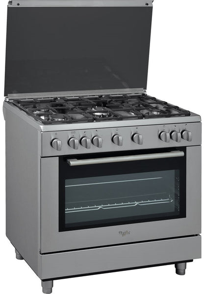 Whirlpool ACM9413G/IX Stainless Five Burner 36" Gas Range for 220 Volts - 220 - Electronics
