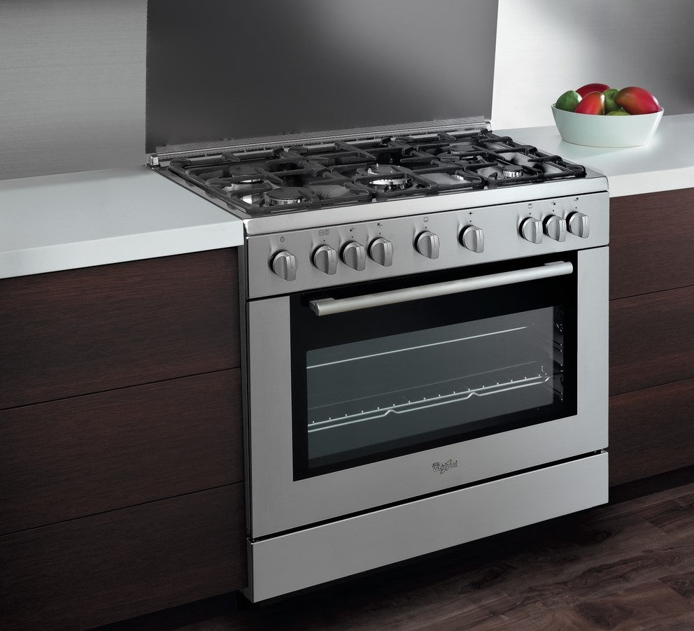 Whirlpool ACM9413G/IX Stainless Five Burner 36" Gas Range for 220 Volts - 220 - Electronics