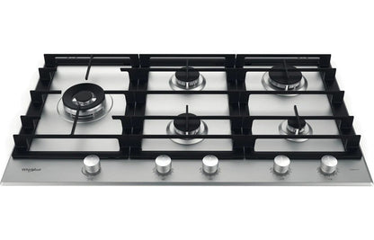 Whirlpool GMWL958IXL 90 CM gas cooktop hob stovetop 220v 240 volts 50 hz lp gas lpg or natural gas connection - 220 - Electronics