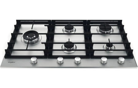 Whirlpool GMWL958IXL 90 CM gas cooktop hob stovetop 220v 240 volts 50 hz lp gas lpg or natural gas connection - 220 - Electronics