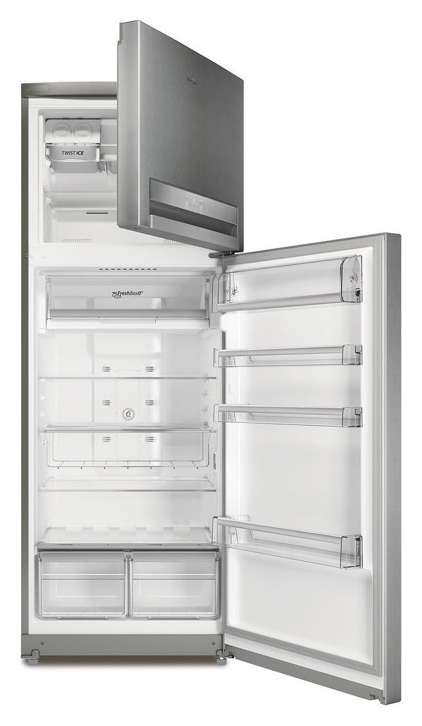 Whirlpool TTNF9322 220 volts Top Mount 16 cu ft Refrigerator 456 Liter 220v 240 volts Silver Fridge - 220 - Electronics
