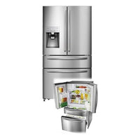 Whirlpool WFRM68DSS 220 volts refrigerator counter depth 4 door french 220v 240 volt - 220 - Electronics