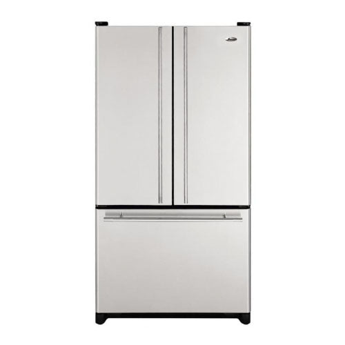 Whirlpool WG32526PEKS 220 Volt 27 Cu. Ft. Stainless Steel French 3 Door Refrigerator 220v 240 volts 50 hz - 220 - Electronics