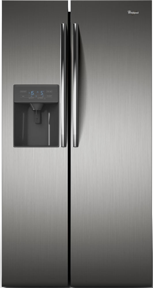 Whirlpool WRS49AKDWC Side By Side Refrigerator for 220 - 240 Volts - 220 - Electronics