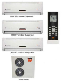 White Westinghouse WA3P27GNPWD 27,000 BTU Multi - Split Air Conditioner 220 - 240 Volts 50Hz - 220 - Electronics