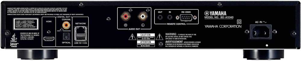 Yamaha Aventage BD - A1040BL Region Free Blu - Ray Player - 220 - Electronics