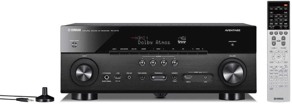 Yamaha AVENTAGE RX-A770 Audio/Video Receiver for 110-240 Volts