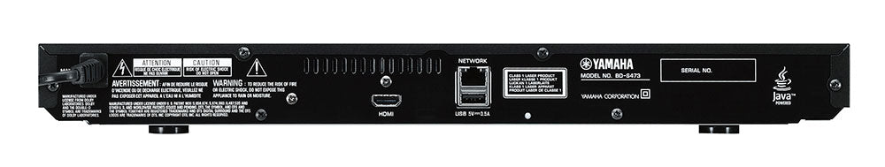 Yamaha BD - S473 Region Free Blu - ray DVD Player - 220v volt electronics