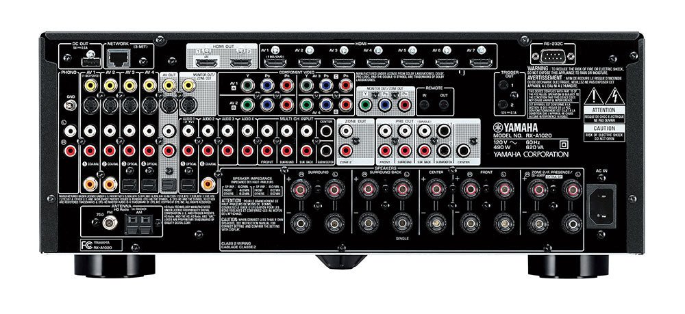 Yamaha RX - A1020 110 - 240 Volts Receiver - 220v volt electronics