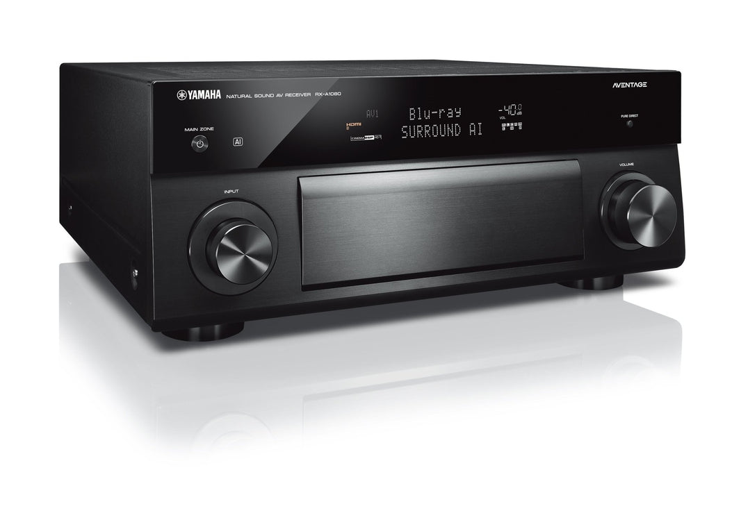 Yamaha RX - A1080 110 / 220v Receiver amplifier 7.2 Channel Dual Zone Aventage 110 - 220 - 240 Volts 50 / 60 Hz - 220 - Electronics