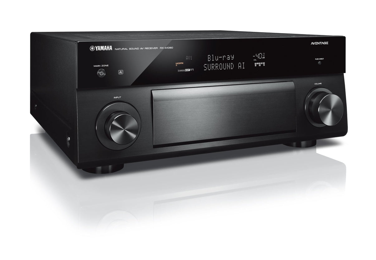 Yamaha RX - A1080 110 / 220v Receiver amplifier 7.2 Channel Dual Zone Aventage 110 - 220 - 240 Volts 50 / 60 Hz - 220 - Electronics