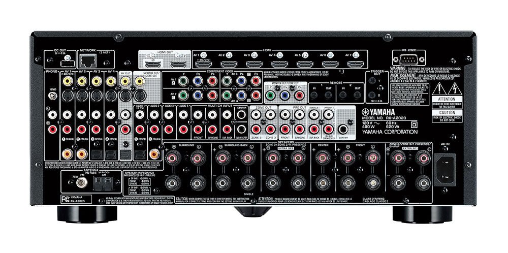 Yamaha RX - A2020 110 - 240 Volts Receiver - 220v volt electronics