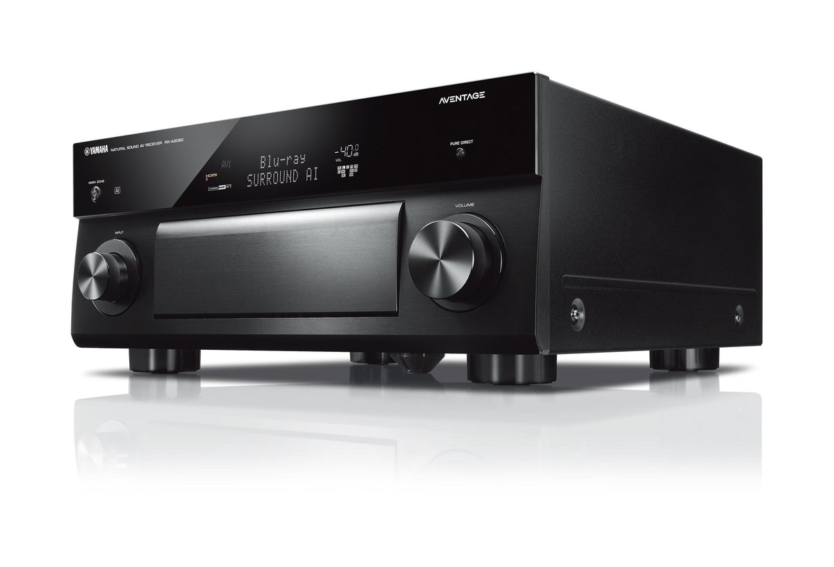 Yamaha RX - A2080 9.2 Channel 110 220v 2 / 3 Zone Aventage AV Receiver amplifier 110 220 240 Volts 50 60 Hz - 220 - Electronics