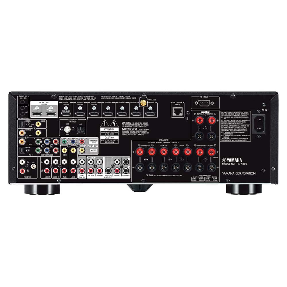 Yamaha RX - A850 110 - 240 Volts Receiver 110 - 220 - 240 Volts Amplifier - 220 - Electronics