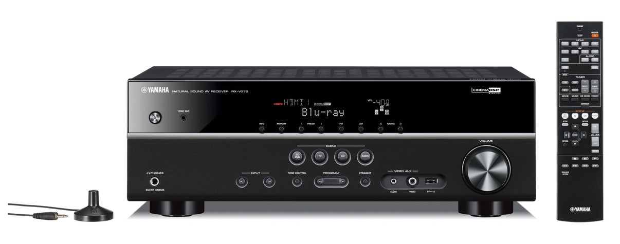 Yamaha RX - V375 110 - 240 Volts Receiver 110 - 220 - 240 Volts Amplifier - 220v volt electronics