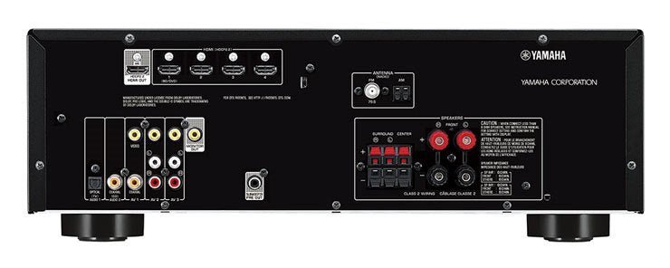 Yamaha RX-V381 Audio Video Receiver for 220/240 Volts