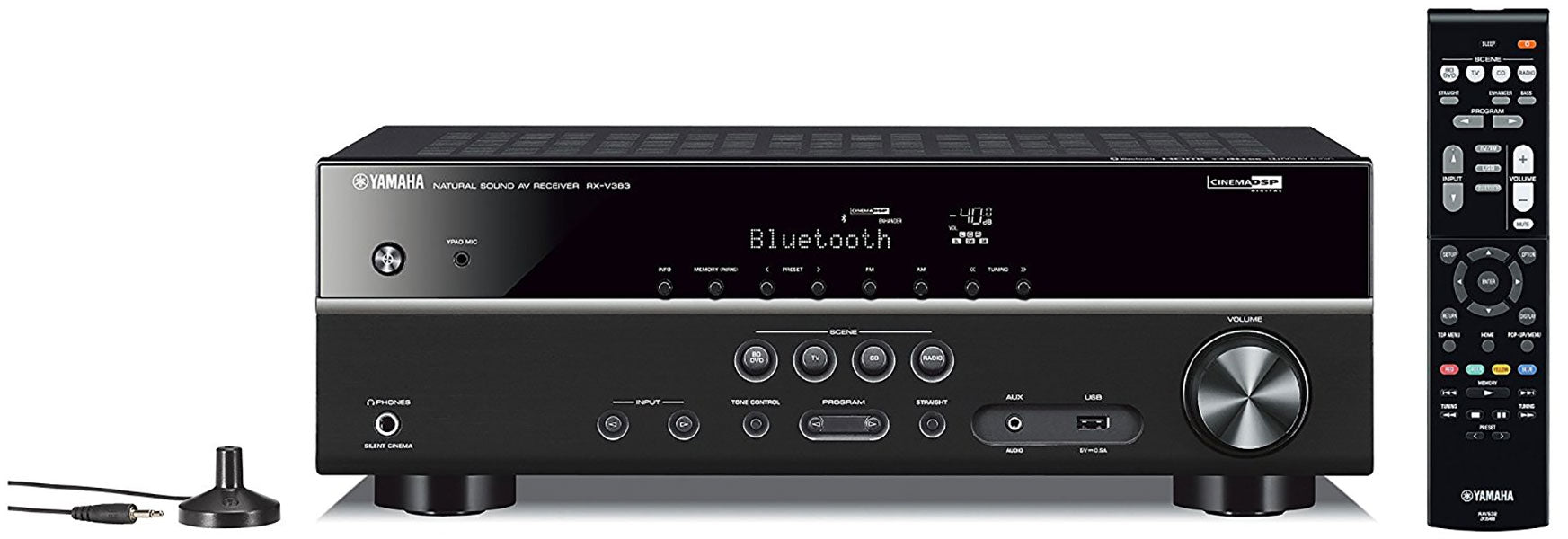 Yamaha RX-V383 110-220 Volts 50 / 60 hz Receiver & Amplifier