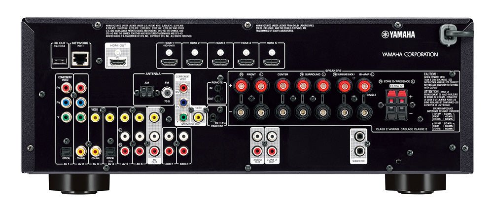 Yamaha RX - V673 110 - 240 Volts Receiver 110 - 220 240 volts - 220v volt electronics