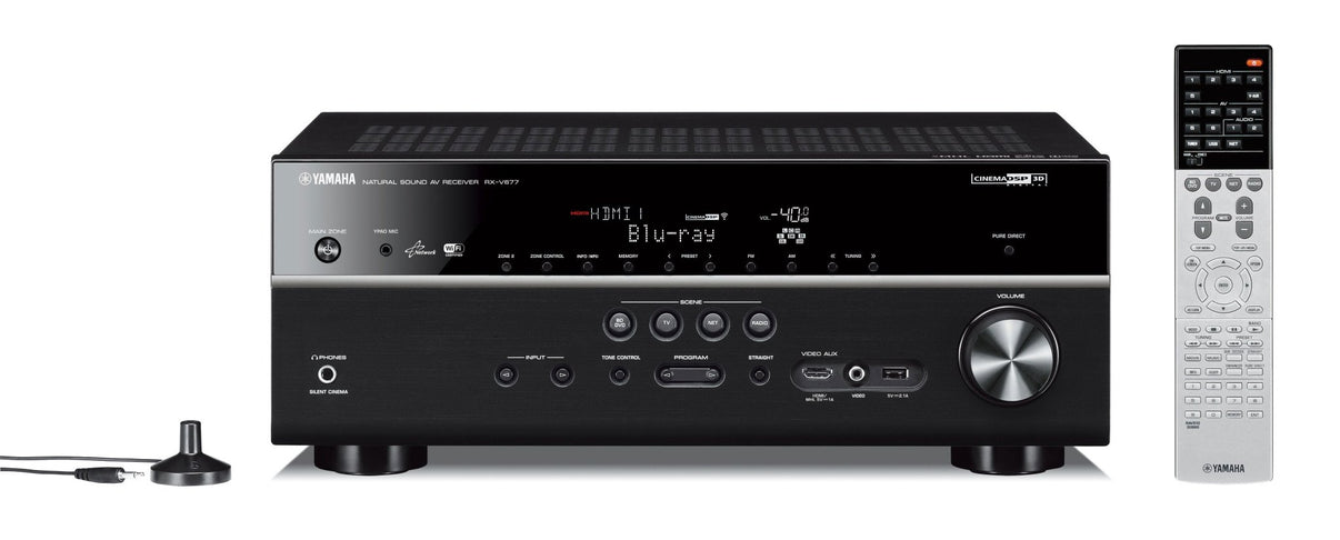 Yamaha RX - V677 110 - 240 Volts Receiver 110 - 220 - 240 Volts Amplifier - 220v volt electronics