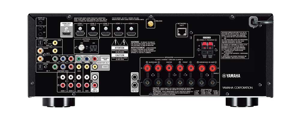 Yamaha RX - V679 110 - 240 Volts Receiver 110 - 220 - 240 Volts Amplifier - 220 - Electronics