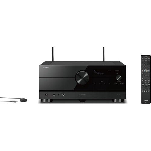 Yamaha RXA4A 110 / 220v Receiver amplifier 7.2 channel 8k music cast AV amp receiver 110 - 220 - 240 volts 50 60 hz RX - V4A 220 volt - 220 - Electronics