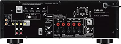 Yamaha RXV385 110 / 220v Receiver amplifier 5.1 Channel 4K amp receiver 110 - 220 - 240 volts 50 60 hz - 220 - Electronics