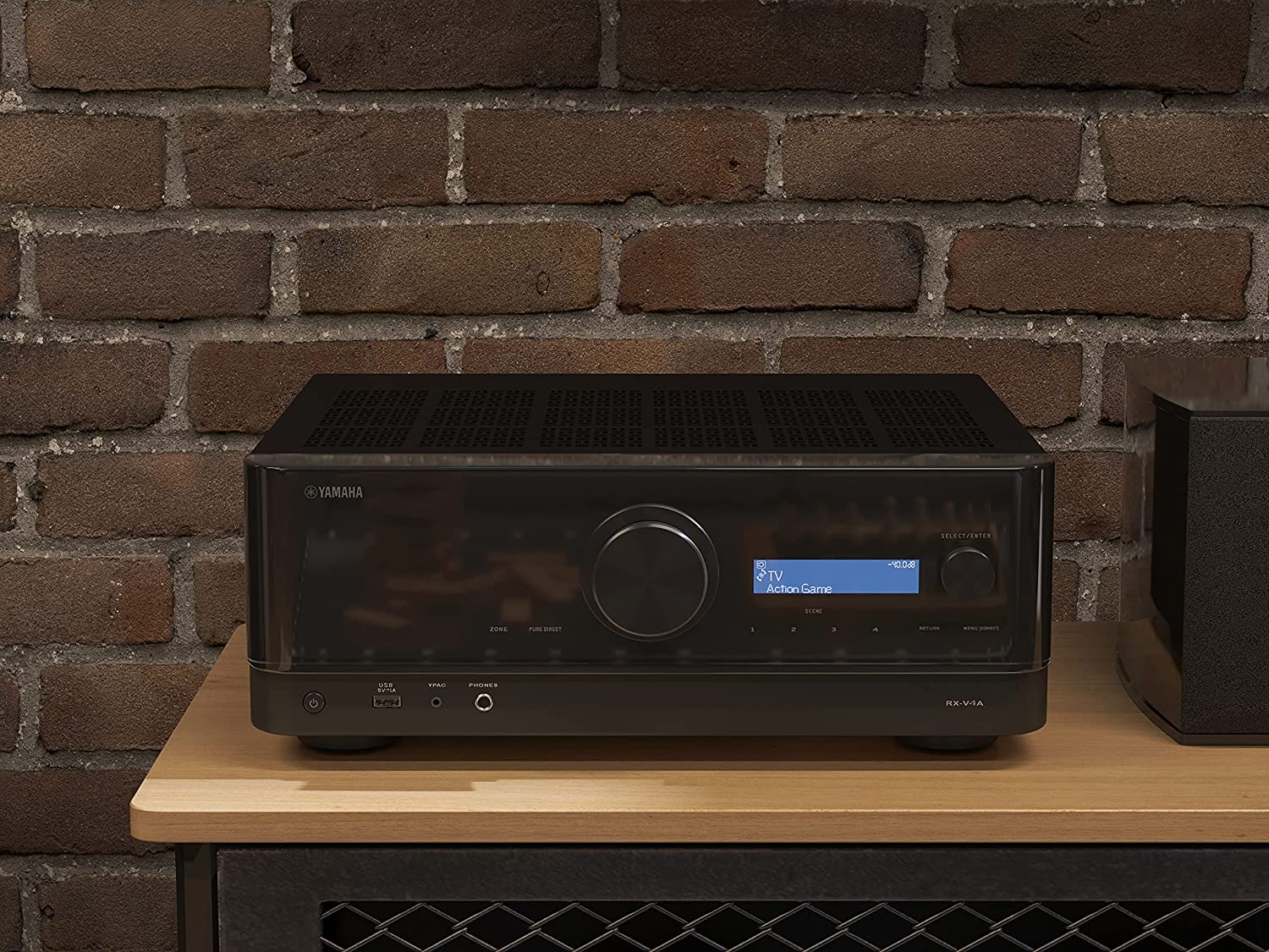 Yamaha RXV4A 110 / 220v Receiver amplifier 5.2 channel 8k music cast AV amp receiver 110 - 220 - 240 volts 50 60 hz RX - V4A 220 volt - 220 - Electronics