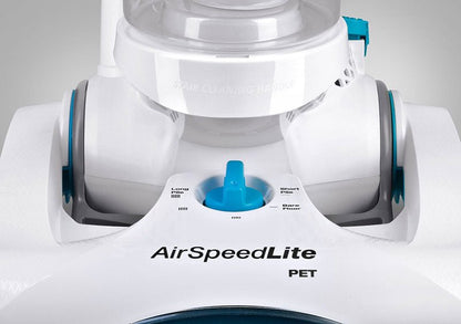 Zanussi 2011PET AirSpeed Lite Pet Bagless Upright Cleaner 220 240 volts, Ice White/Blue (ZAN2011PETAZ - 00) - 220v volt electronics