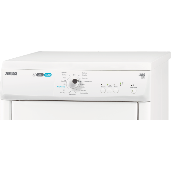 Zanussi Vented 220 volt Tumble Front Load Dryer 220v 240 volt 50HZ Zanussi by Electrolux ZTE7101PZ 50hz - 220 - Electronics