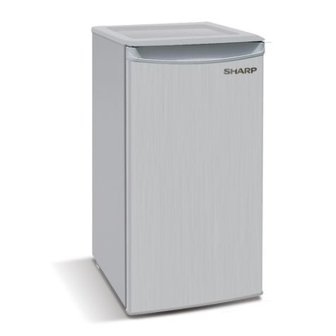 Sharp SJ-K155X 220 Volt refrigerator under counter small mini bar fridge  220v 240 volts 150 Liters 50 hz