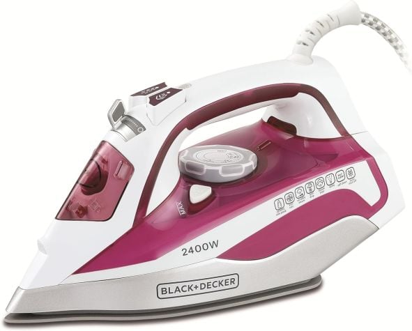 Black Decker 220 volts iron 2400 watts model X2400b5 2400 Watts Auto Shut Off Steam Iron 220v 240 volts 50 hz