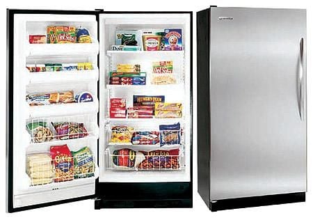 Frigidaire MUFD17V9GS 473 Liters/16.7 Cu.Ft. Stainless Steel Upright Freezer  220-240 Volts 50/60 Hertz