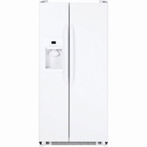 GE GSE22KEWF SS 220-240 Volt Side by Side Refrigerator