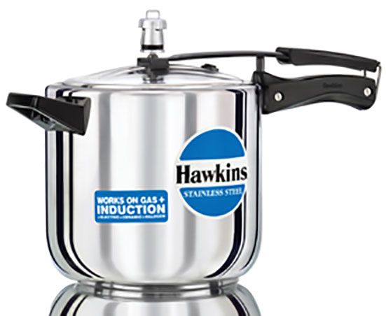 Hawkins B65 6.0 Liter Stainless Steel Pressure Cooker