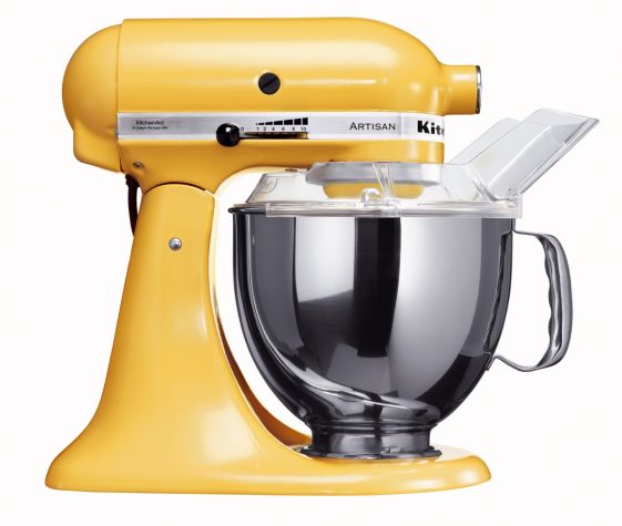Kitchen Aid Stand Mixer Deluxe Edition Buttercup Yellow W/bowl