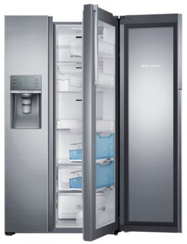 Samsung RH77H905078F Showcase Side by Side Refrigerator 220-240 Volts