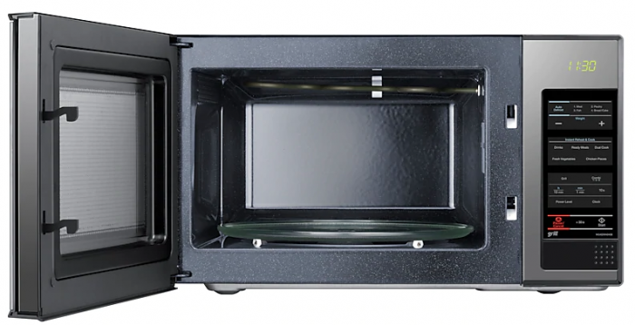 Samsung black mirror microwave discount