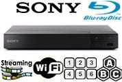 Sony BDP-S3700 Region Free Blu-Ray DVD Player WiFi