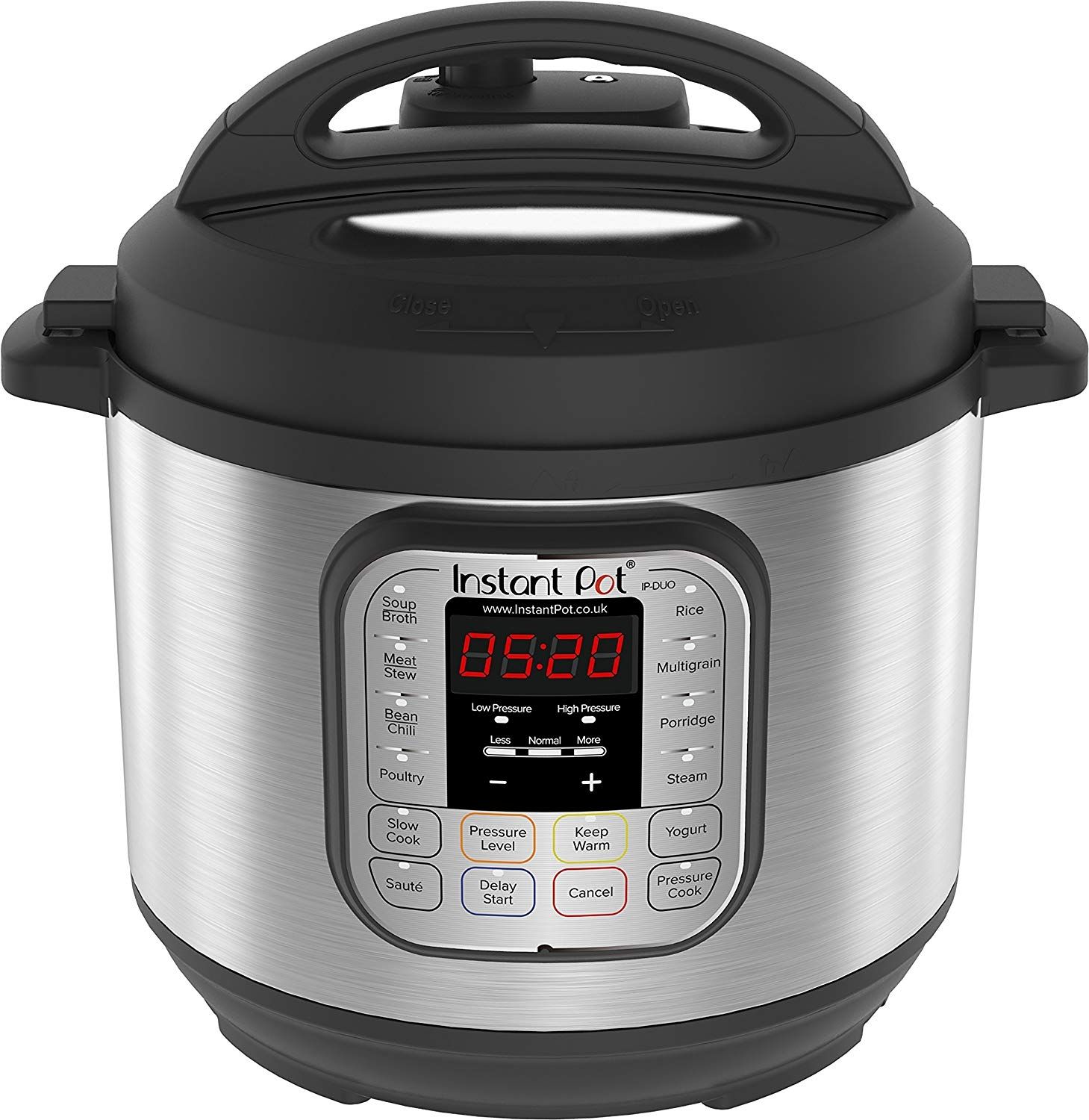 Cuisinart 6qt Digital Pressure Cooker Brushed Stainless  - Best Buy