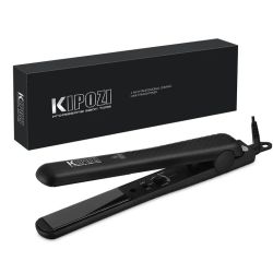 Kipozi professional 220 volts 1 inch hair Straightener flat iron 220v 240 volts 50hz 60 hz 110/220 volts for world wide use