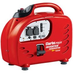 Clarke Inverter Generator 2.0 KW with Pure stable power 220v 240 volts 50 hz 12v charger generator gas petrol IG2200A