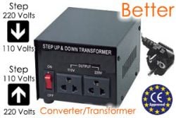 100 Watt Type 2 Voltage Converter Step Up &amp; Down