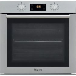 GE / Hotpoint SA4544H/220v/IX 24" Built in 60cm wide Stainless Steel Electric Oven with convection 220v 240 volts 50 hz Made in Italy