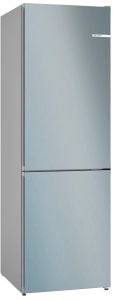 Bosch KGN362LDFG 220 volt bottom mount refrigerator 13 CU FT Silver Finish Refrigerator 220v 240 volts 50 hz