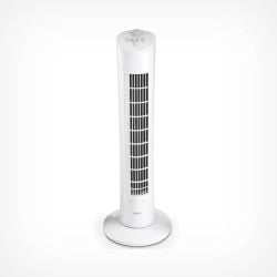 VonHaus 220 volt tower fan 31" White Tower Fan with Aroma Tray 2500014 220v 240 volts 50 hz 