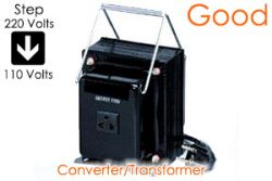 3000 Watt Type 1 Voltage Converter - Step Down